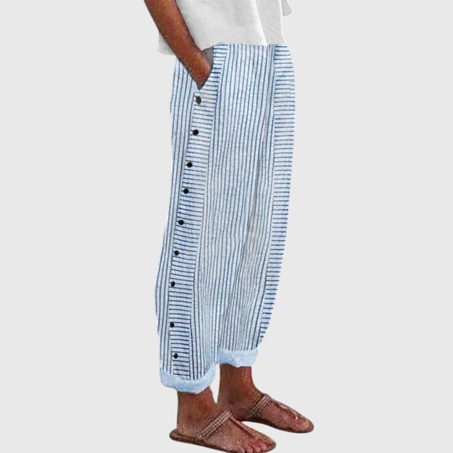Women's Elegant Tailored Pants High-Waisted Slim Fit Classic Styling Formal