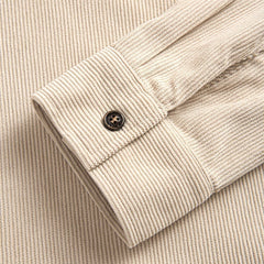 Men's Long-Sleeve Overshirt Button-Up Pocketed Casual Everyday Style