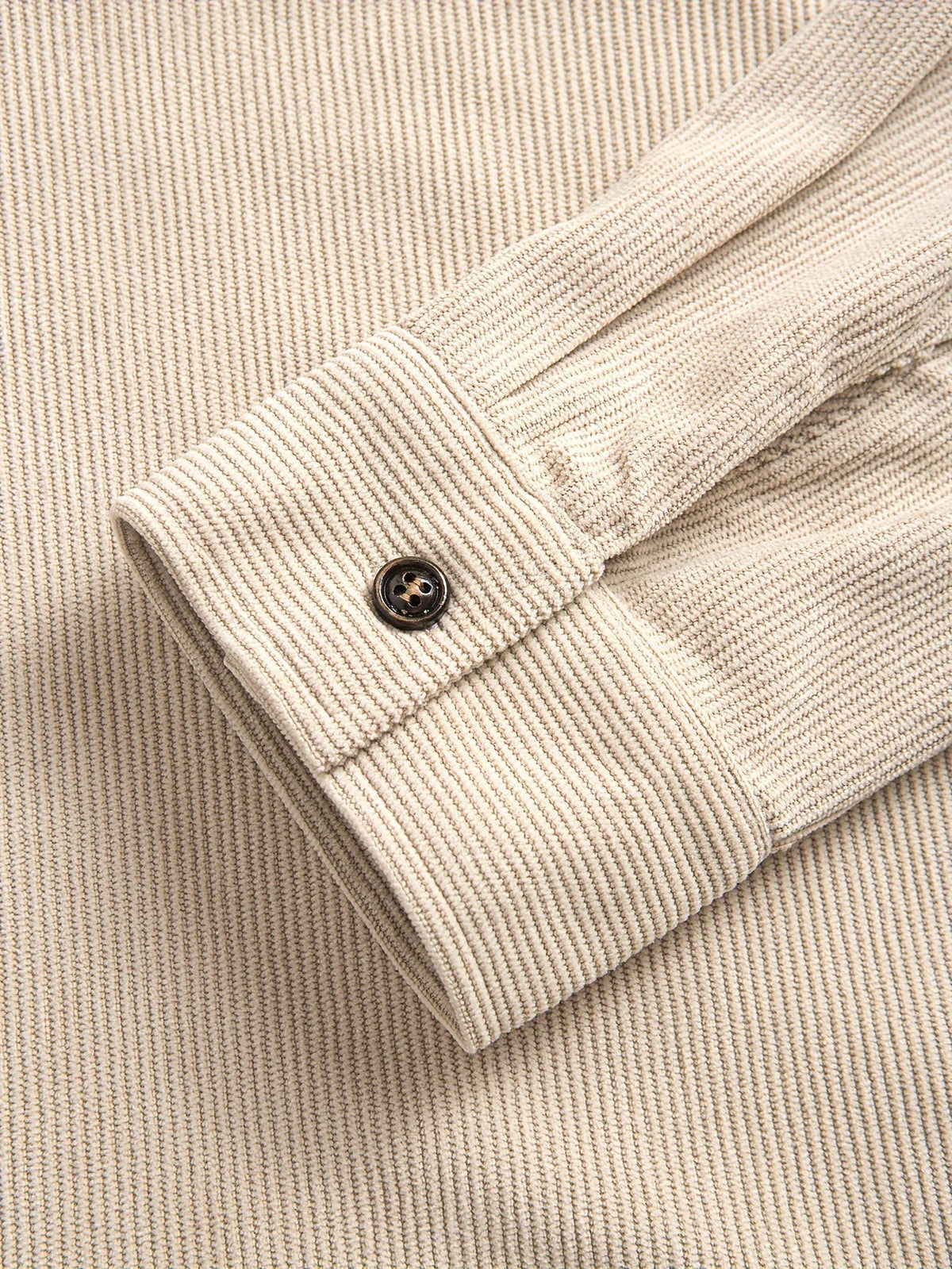 Men's Long-Sleeve Overshirt Button-Up Pocketed Casual Everyday Style