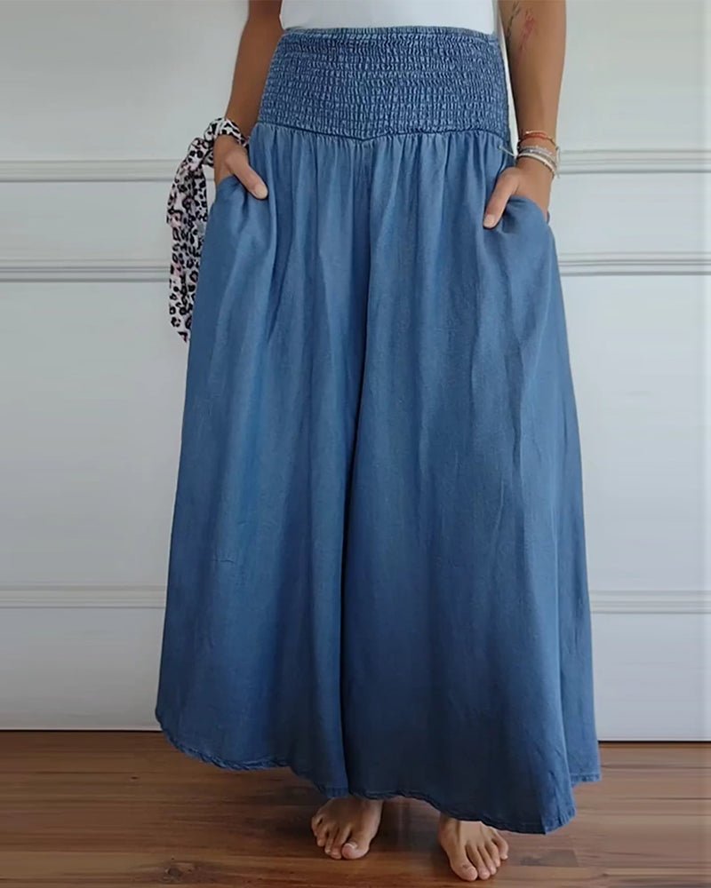 Women's Relaxed Fit Stretch Pants Flowy Design Comfortable Everyday Wear