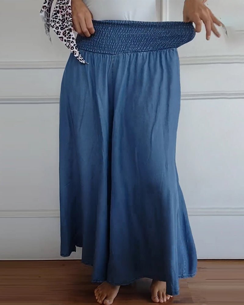 Women's Relaxed Fit Stretch Pants Flowy Design Comfortable Everyday Wear