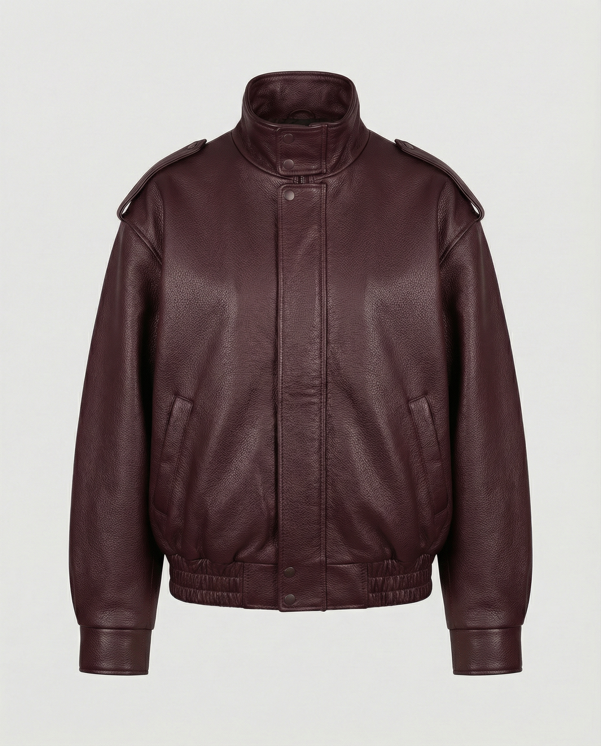 Women's Biker Jacket Notch Lapel Asymmetrical Closure Casual Everyday