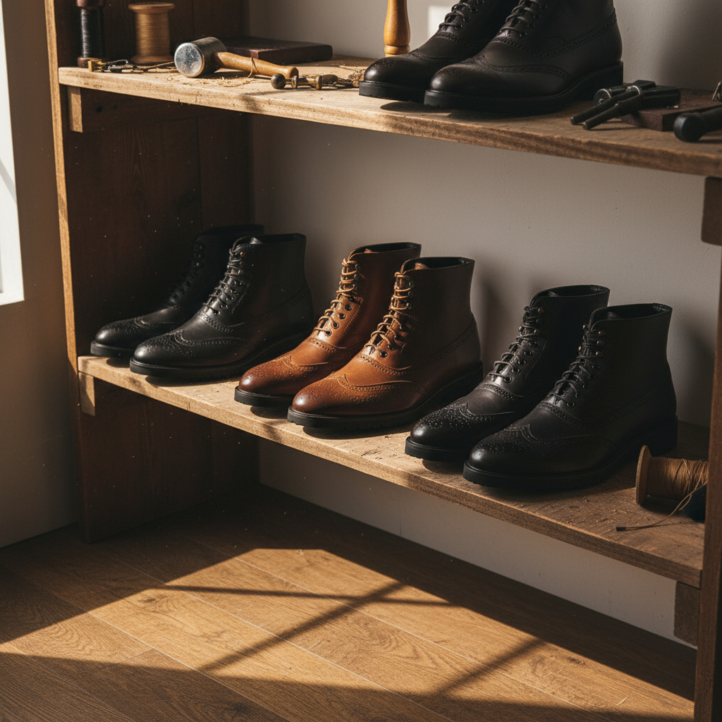 Men's Stylish Ankle Boots Classic Design Zip Front Casual Everyday