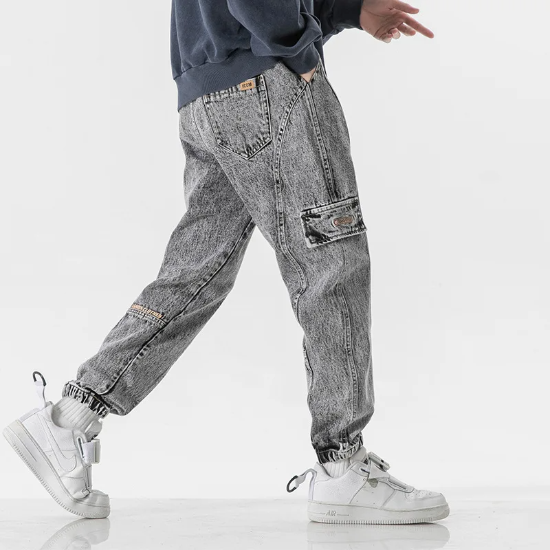 Men's Cargo Joggers Relaxed Fit Utility Pockets Casual Everyday Wear