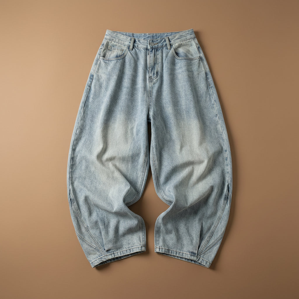 Men's Baggy Pants Relaxed Fit Casual Everyday Wear