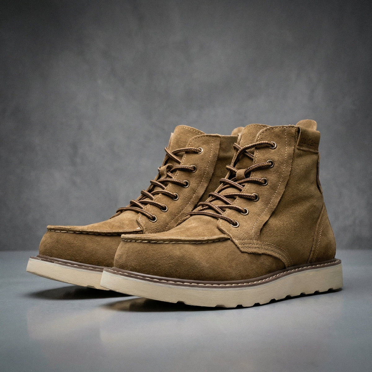 Men's Stylish Ankle Boots Lace-Up Classic Design Versatile Everyday Wear