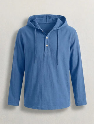 Men's Casual Hoodie Relaxed Fit Long Sleeve Pullover Everyday Comfortable