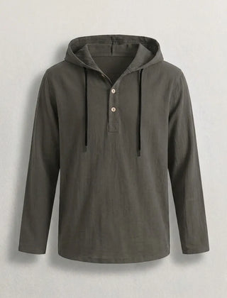 Men's Casual Hoodie Relaxed Fit Long Sleeve Pullover Everyday Comfortable