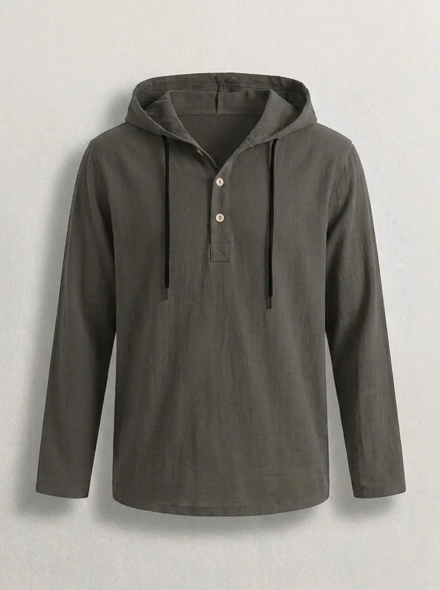 Men's Casual Hoodie Relaxed Fit Long Sleeve Pullover Everyday Comfortable