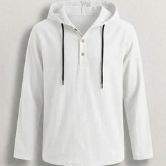 Men's Casual Hoodie Relaxed Fit Long Sleeve Pullover Everyday Comfortable