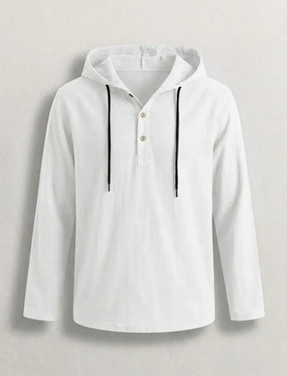 Men's Casual Hoodie Relaxed Fit Long Sleeve Pullover Everyday Comfortable
