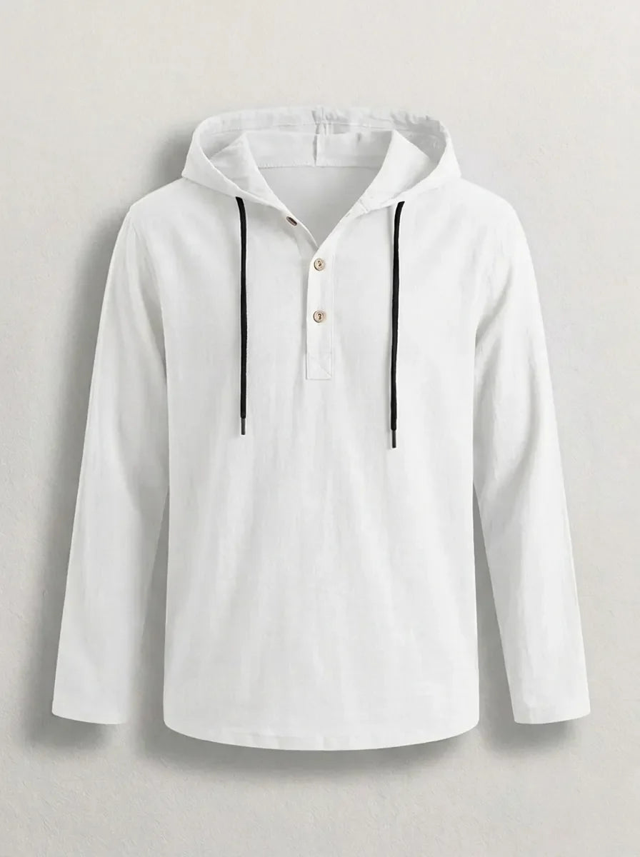 Men's Casual Hoodie Relaxed Fit Long Sleeve Pullover Everyday Comfortable