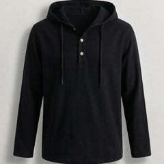 Men's Casual Hoodie Relaxed Fit Long Sleeve Pullover Everyday Comfortable