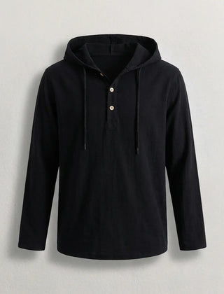 Men's Casual Hoodie Relaxed Fit Long Sleeve Pullover Everyday Comfortable