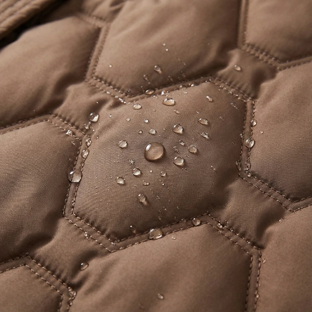 Women's Long Hooded Puffer Coat Down Filling Quilted Design Casual Winter