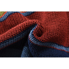 Men's Color-Block Vest Lapel Collar Stylish Layering Casual Everyday