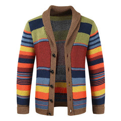 Men's Color-Block Vest Lapel Collar Stylish Layering Casual Everyday