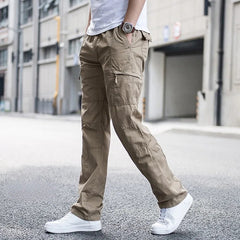 Men's Cargo Pants Relaxed Fit Multi-Pocket Utility Stylish Everyday Wear