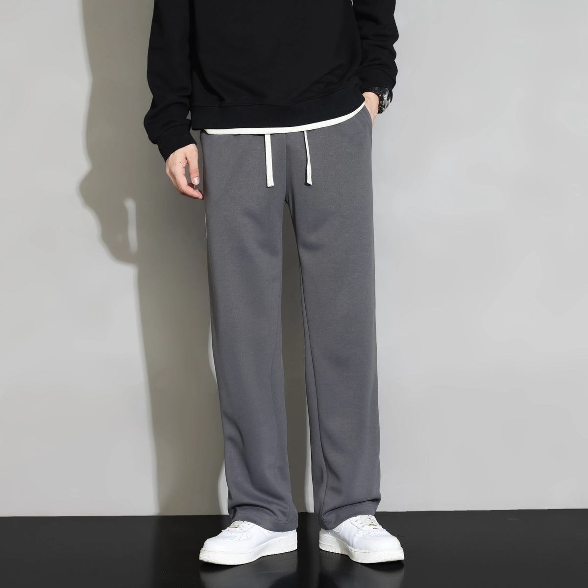 Men's Casual Stripe Joggers Relaxed Fit Comfortable Everyday Activewear