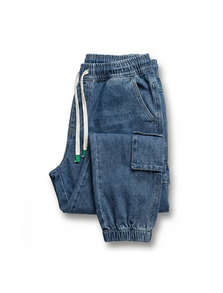 Men's Cargo Joggers Relaxed Fit Utility Pockets Casual Everyday Wear