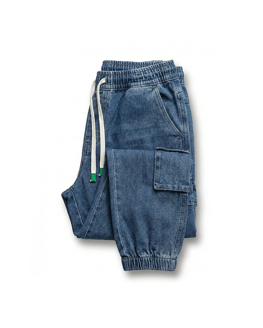 Men's Cargo Joggers Relaxed Fit Utility Pockets Casual Everyday Wear