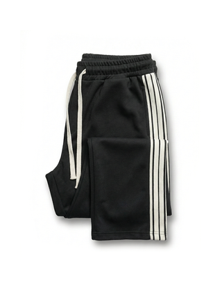 Men's Striped Joggers Relaxed Fit Casual Everyday Lounge Wear