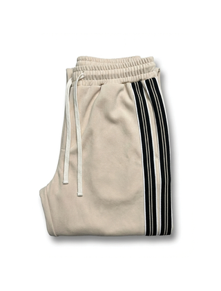 Men's Casual Stripe Joggers Relaxed Fit Comfortable Everyday Activewear