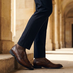 Men's Stylish Slip-On Loafers Classic Design Versatile Everyday Footwear