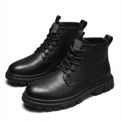 Men's Stylish Ankle Boots Lace-Up Casual Versatile Everyday Outdoor