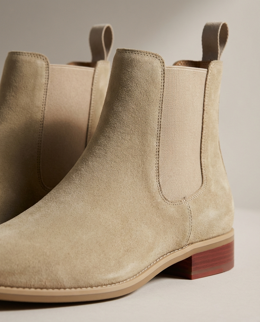 Men's Chelsea Boots Ankle Height Classic Design Casual Everyday Wear