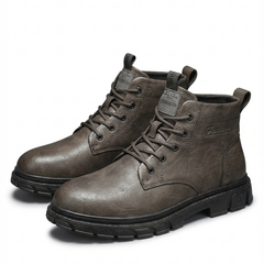 Men's Stylish Ankle Boots Lace-Up Casual Versatile Everyday Outdoor