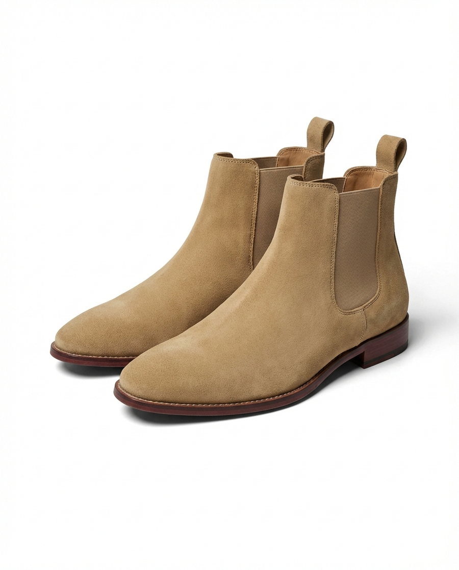 Men's Chelsea Boots Ankle Height Classic Design Casual Everyday Wear